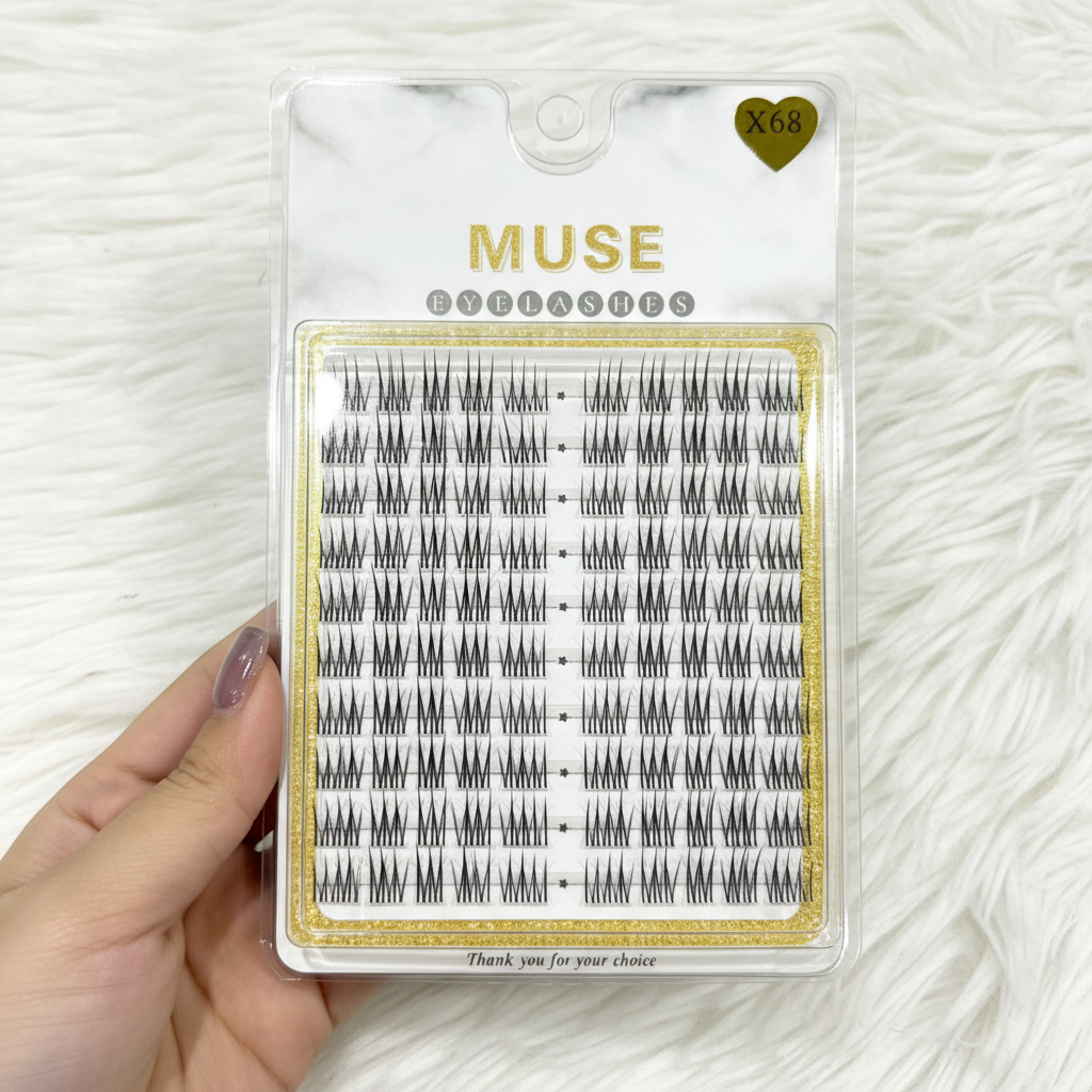 Mi Muse X68 Cao Cấp – Lông Mi Giả Cong Đẹp Tự Nhiên, Không Lộ Chân Mi