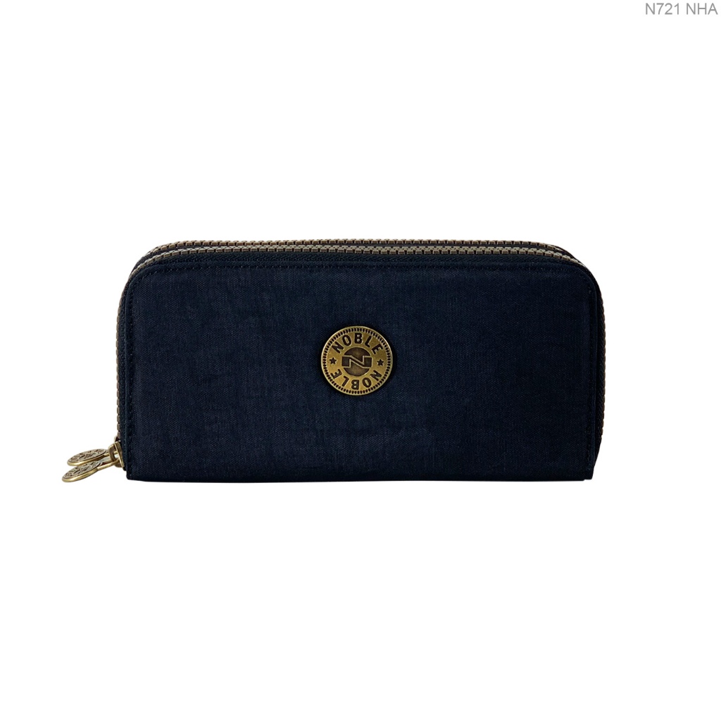 Ví cầm tay 2 khoá kéo, chính hãng Noble, chất liệu vải dù loại tốt và dầy, siêu bền, Mã: N720TRO