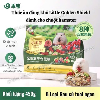 [Gjo]Thức ăn hạt nguyên chất đông khô Little Golden Shield 450g với 30+ Thành phần GI thấp - GJO 450g
