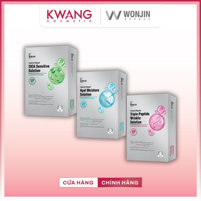 Hộp 10 miếng mặt nạ DR.WONJIN Instant Repair Dưỡng Ẩm Hỗ Trợ Phục Hồi, Cấp ẩm, Chăm sóc Da Săn Chắc Hàn Quốc 30g