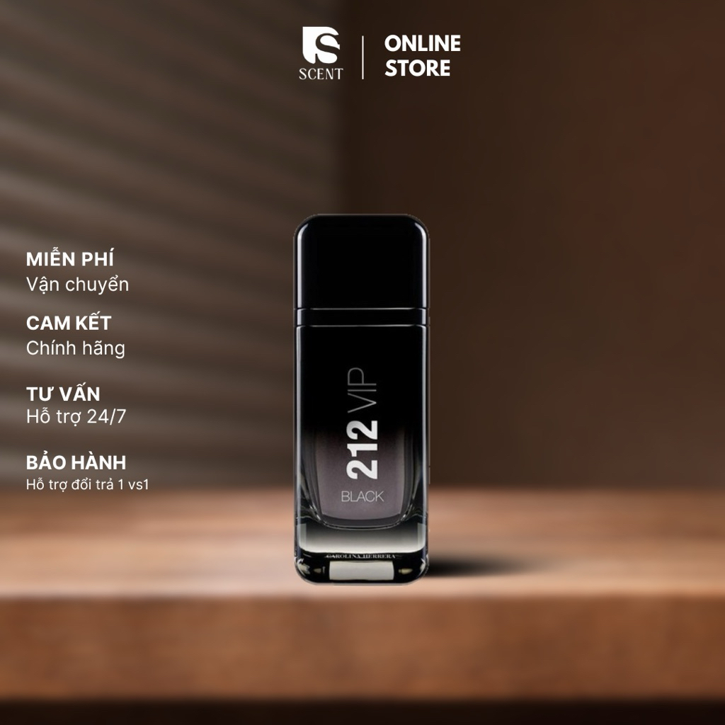 [SSCENT] 212 men vip black | Nước hoa