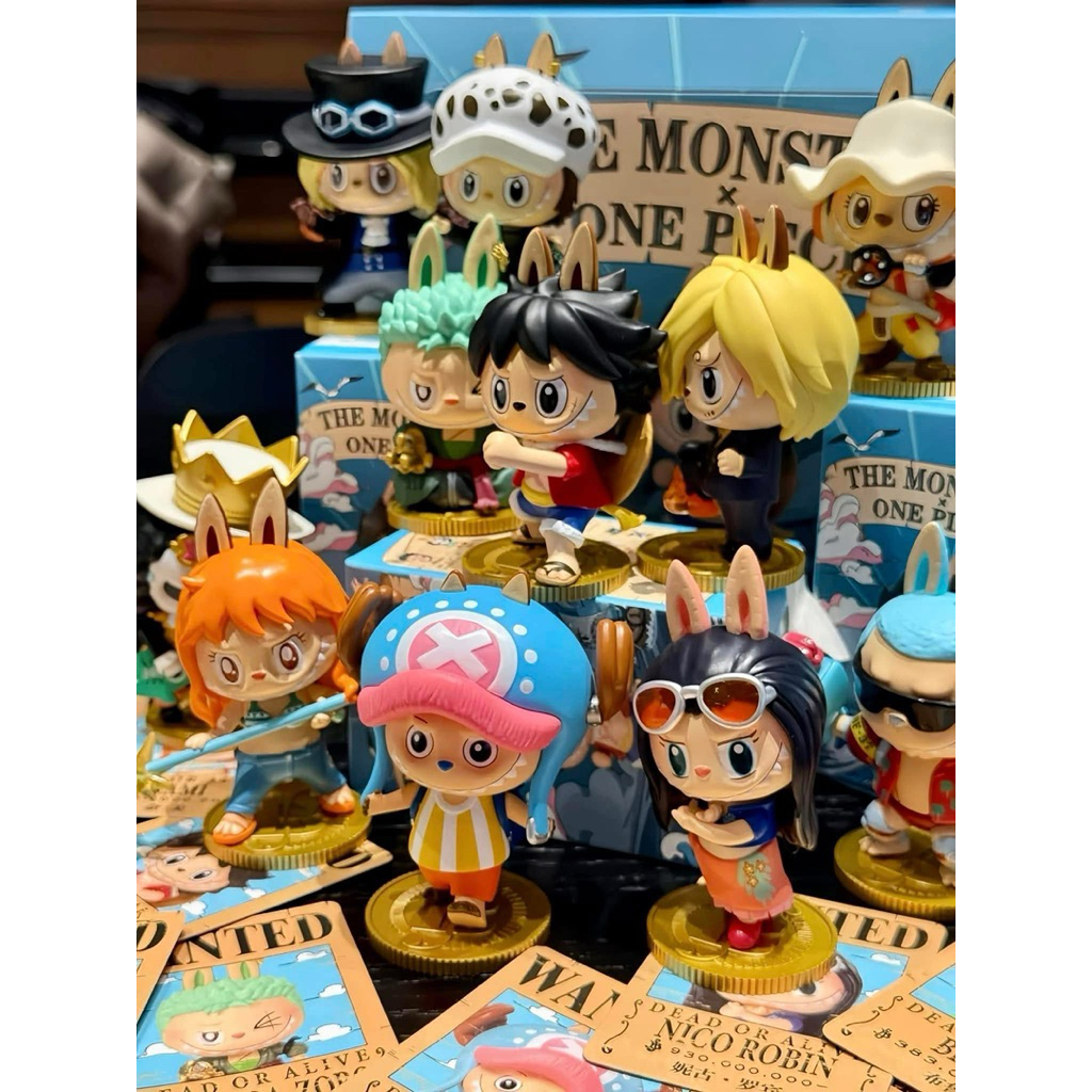 POPMART MÔ HÌNH LABUBU ONE PIECE BLINDBOX/ CHECK CARD (CHÍNH HÃNG SẴN HÀ NỘI )