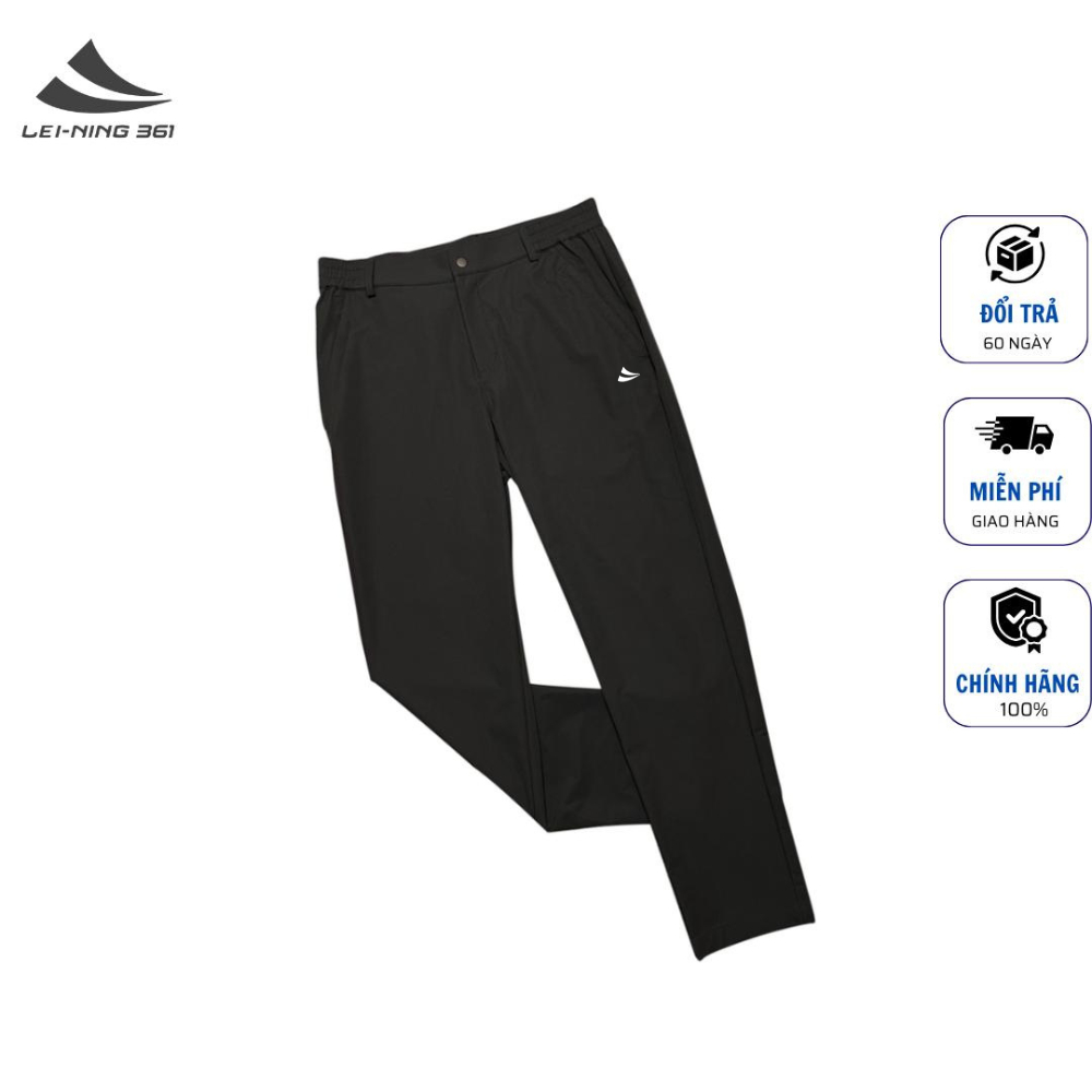 Quần Gió Golf Nam Cao Cấp Dáng Âu, Co Giãn Chống Bụi Trượt Nước - QUANGOLF01.361- LEI NING SPORT VN