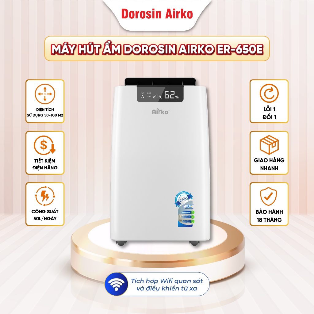 Máy hút ẩm Dorosin Airko