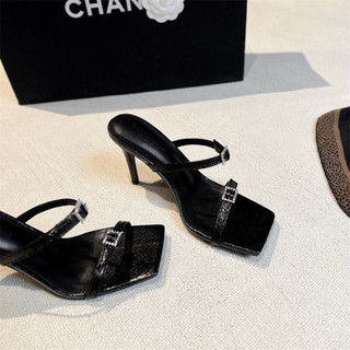 [ SẴN ] Giày sandal cao gót Tracy quai da sang chảnh hàng nội địa Trung cao cấp chất xịn đẹp êm chân