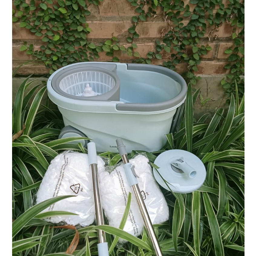 Cây lau nhà xoay tay locknlock 7L Sweepy ETM971