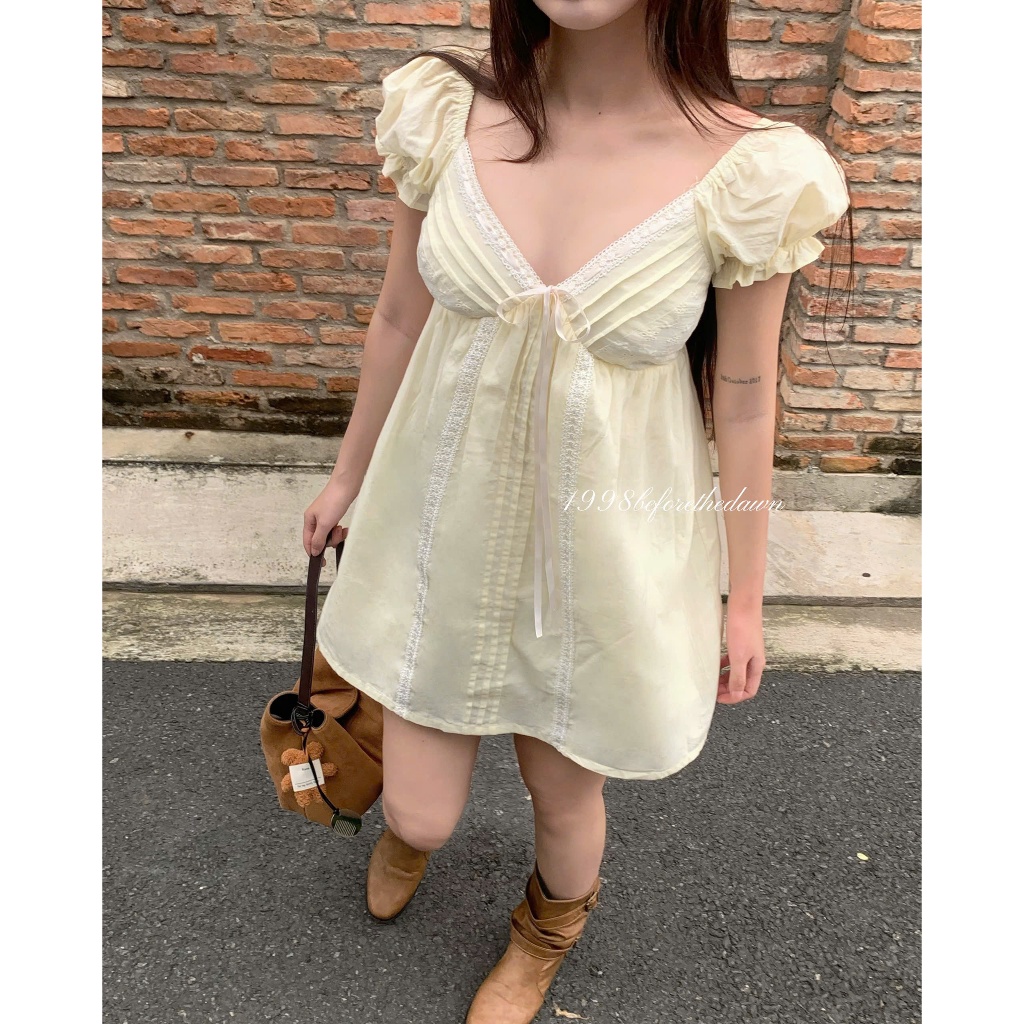 Esme Cream Dress -1998beforethedawn | BigBuy360 - bigbuy360.vn