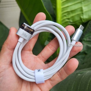 Cáp sạc Type-C sang Mag 1/2/3 có đèn báo 65w 85w 100w 140w