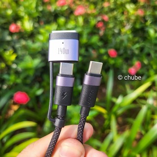 Cáp sạc Type-C sang Mag 1/2/3 có đèn báo 65w 85w 100w 140w
