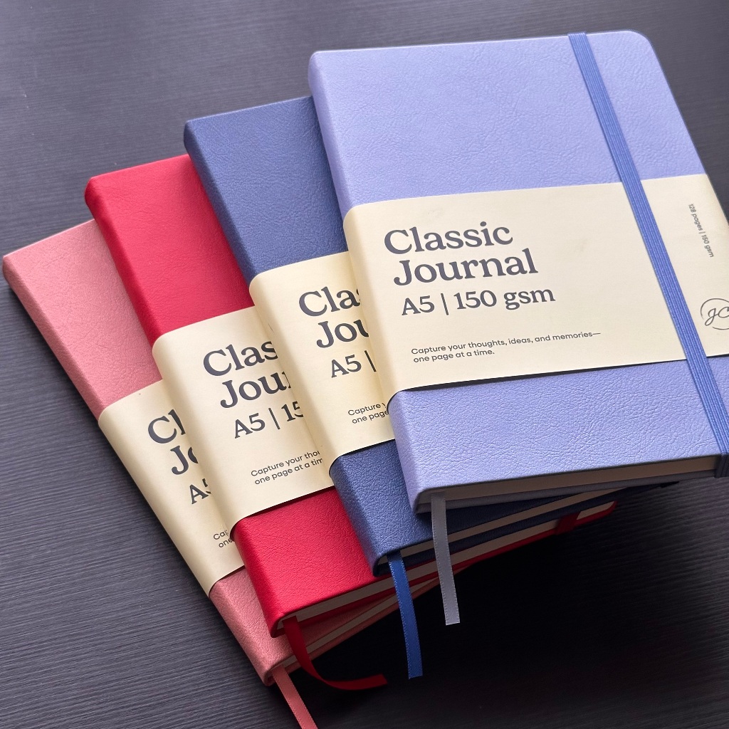 Sổ Tay Bullet Journal Cao Cấp 150GSM, giấy dot grid, caro - sổ làm bujo giấy dày tương tự Notebook T