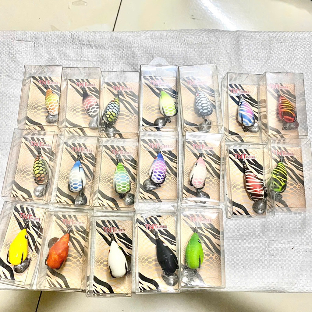 Mồi Giả Câu Cá F35 Chính Hãng TNT Chuyên Câu Lure Nhái Hơi F35 Siêu Nhạy MG-14