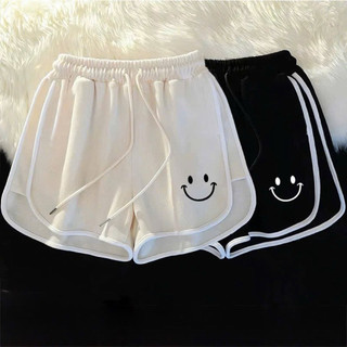 Quần Shorts nữ mẫu mặt cười đáng yêu vải cotton mặc thoáng mát co dãn tốt thoải mái cho bé sz9-44kg(D43
