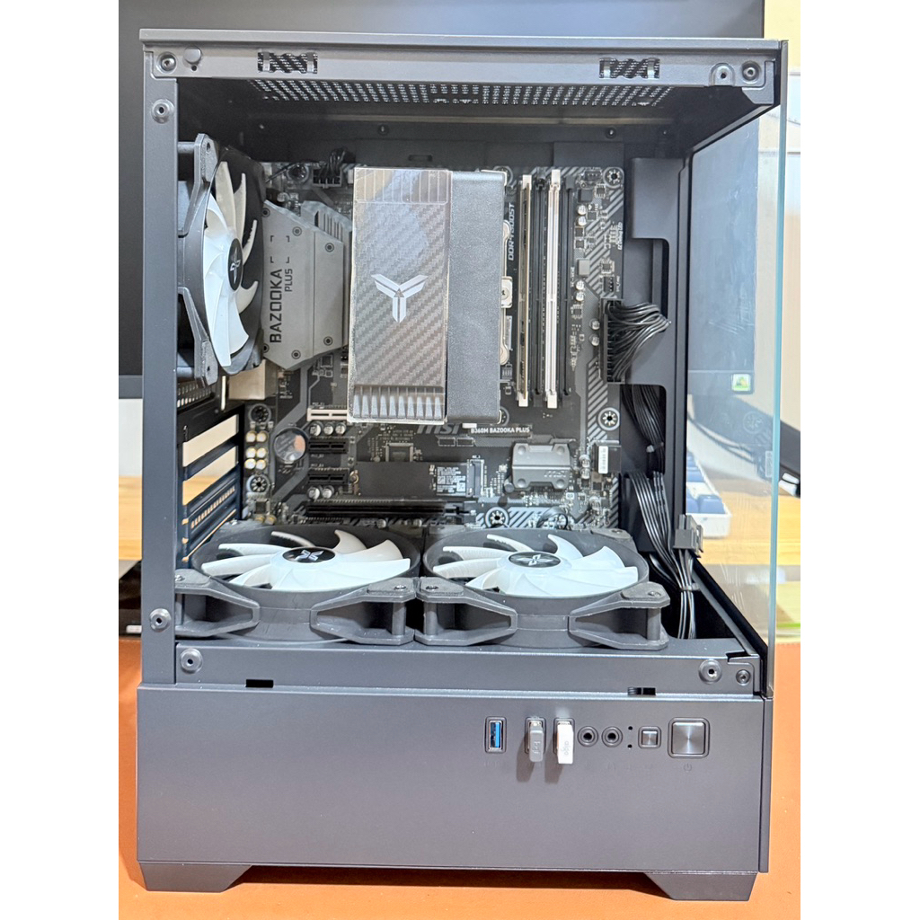 Combo Main B360M/i5 9400F/Ram 16G/Ssd M2 256/Fan Led CR-100/Nguồn 550w/Vỏ bể cá 3Fan hàng tháo máy b