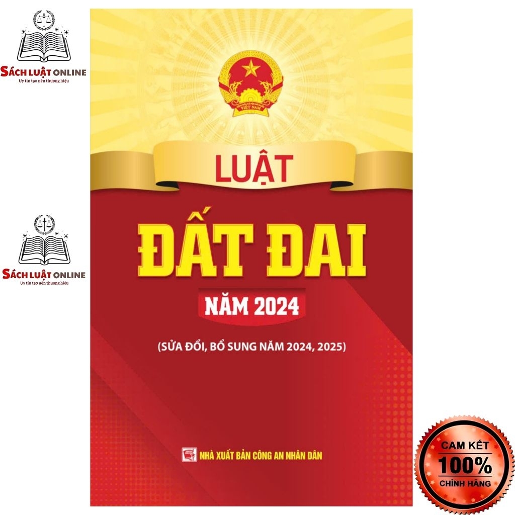 Sách - Luật đất đai (NXB Công an nhân dân)