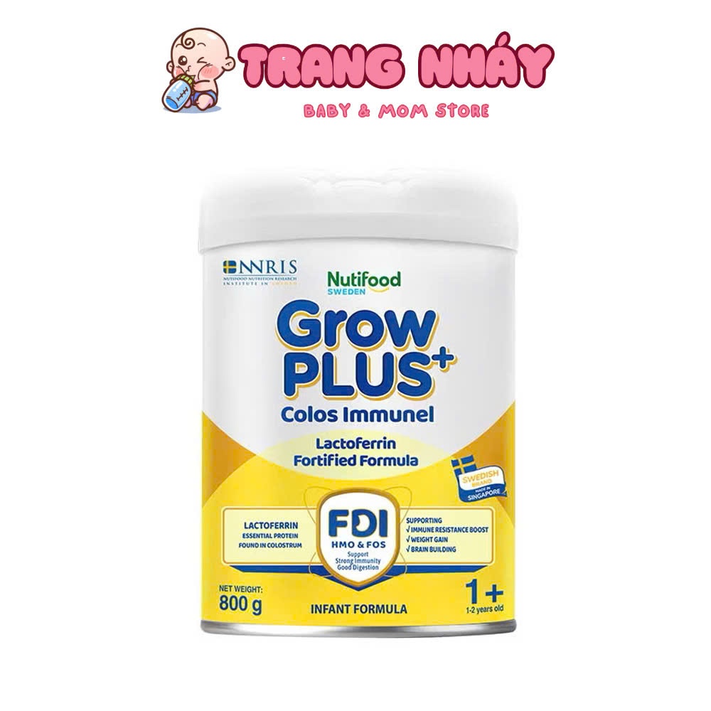 Sữa Bột Nutifood Sweden GrowPLUS+ Sữa Non Immunel Đủ số 0.1.2 lon - SỮA BỈM TRANG NHÁY