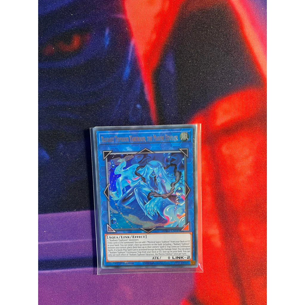 TGT Yugioh thẻ bài Yugioh chính hãng Radiant Typhoon Varuroon, The marine Eidolon  TCG UK