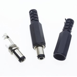 Đầu Jack DC 5.5x2.1mm ( đực )