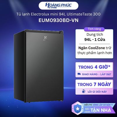 EUM0930BD-VN / EUM0930AD-VN - Tủ Lạnh Mini Electrolux 94 Lít EUM0930BD/AD-VN {Ship HCM 0Đ}