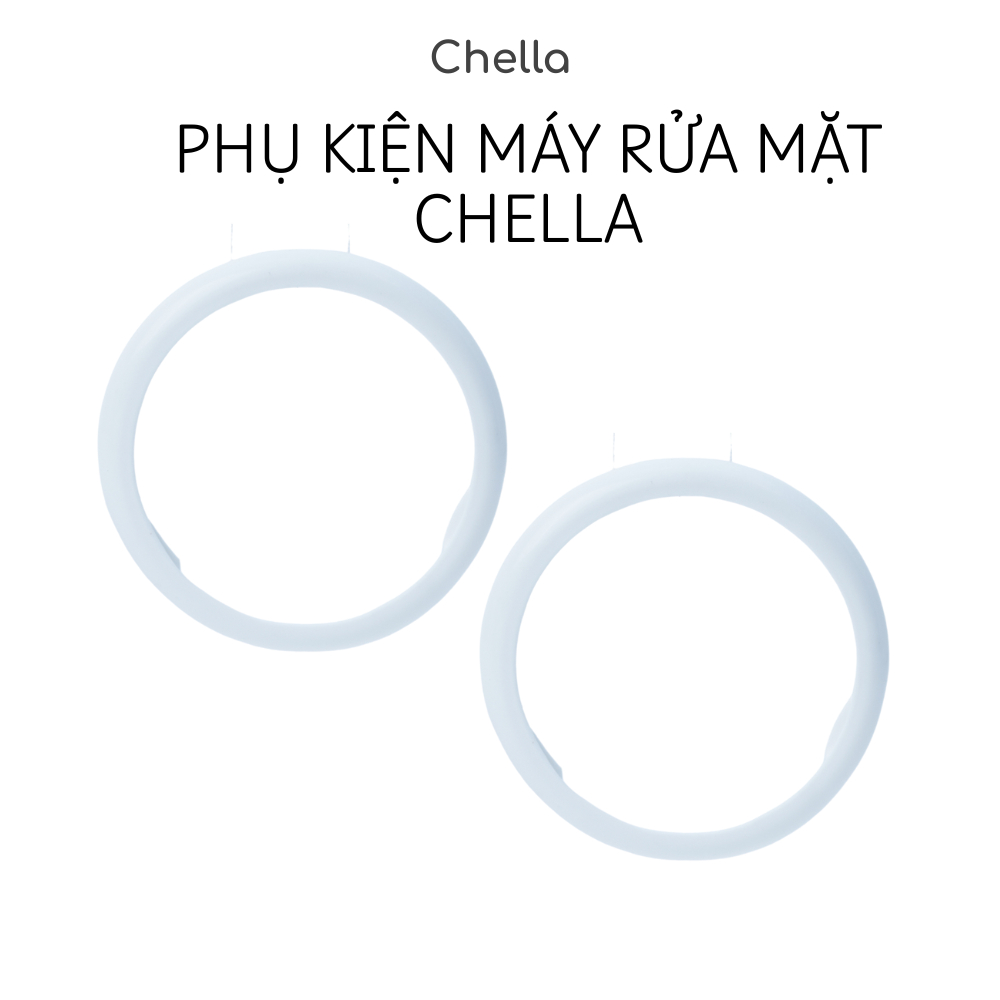 [PHỤ KIỆN] Vòng Tẩy Trang Chella Snapring & Miếng Silicon Rửa Mặt
