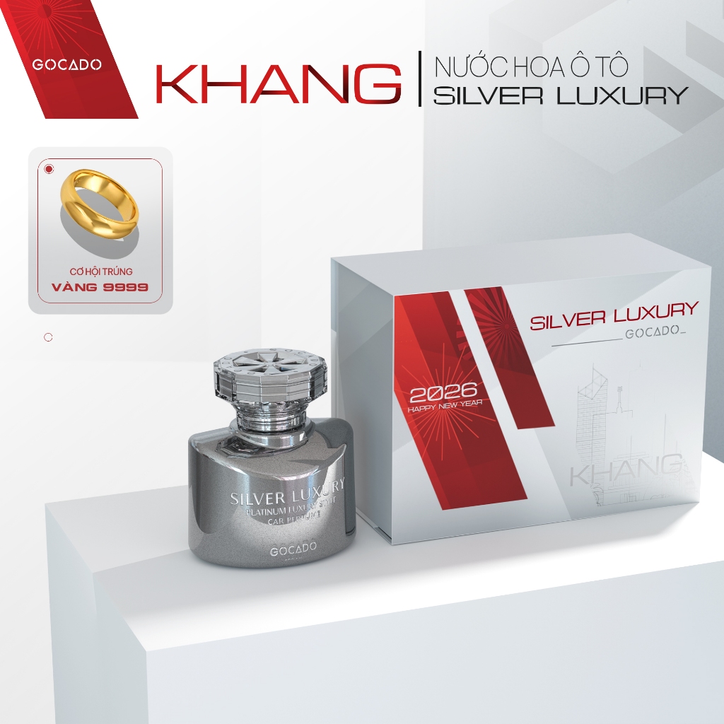 Nước Hoa Ô Tô Cao Cấp GOCADO SILVER LUXURY-KHANG
