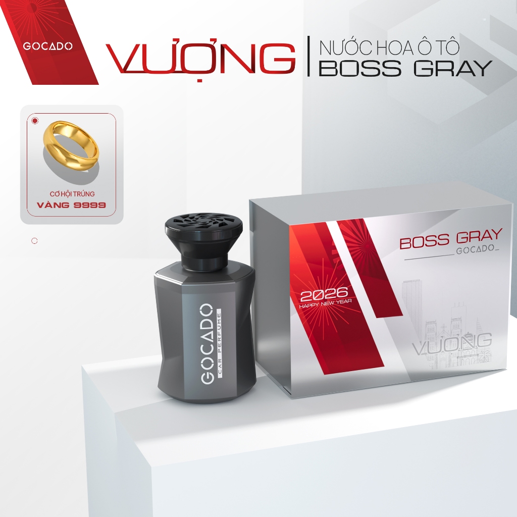 Gợi ý các mẫu nước hoa ô tô Gocado Aromatic giúp xế yêu thơm tho