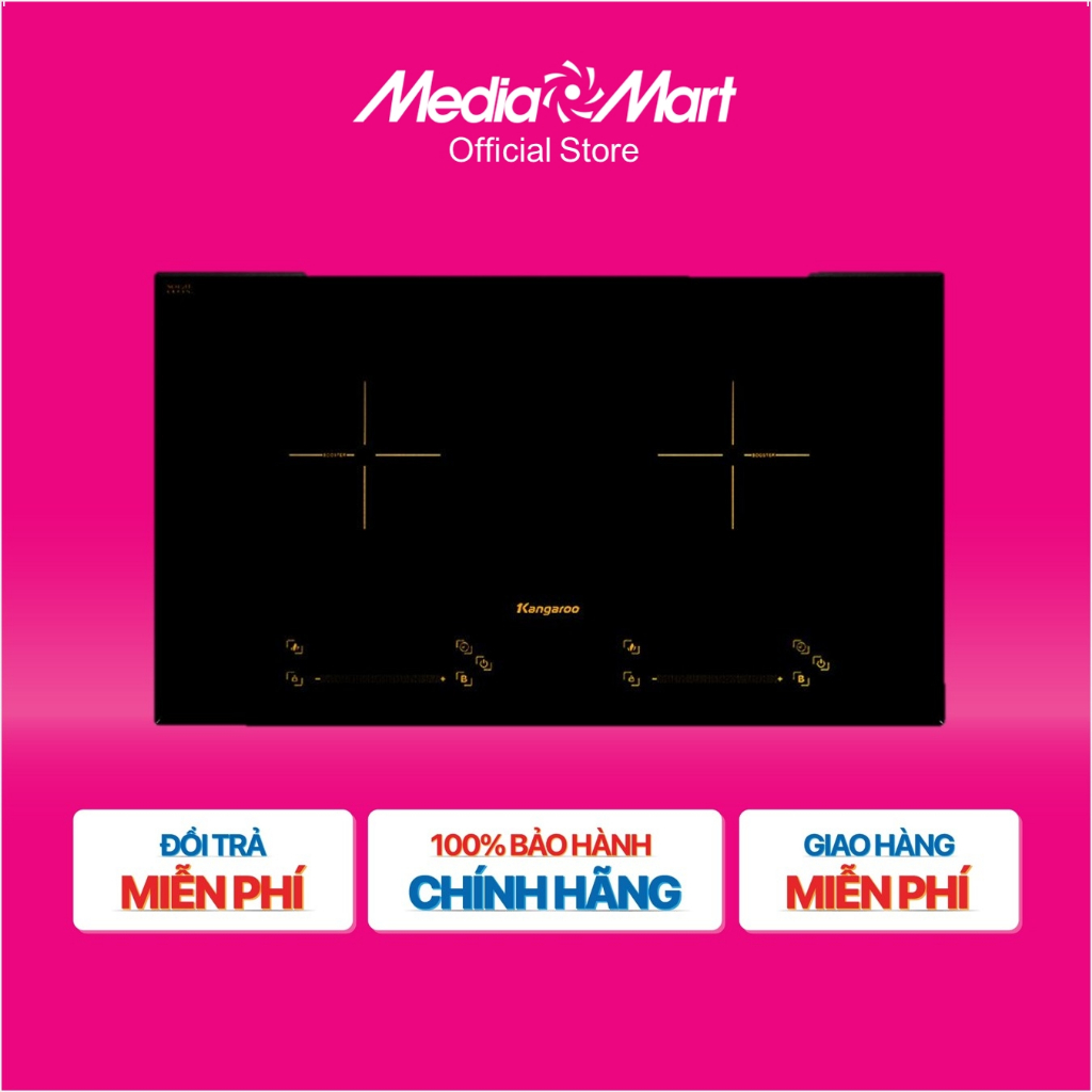 [MM.Online-Ship 0đ] Bếp từ đôi Kangaroo KG856i Thailand 4000W