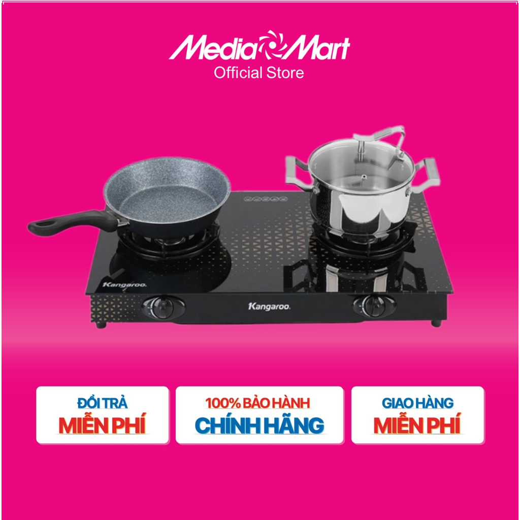 [MM.Online-Ship 0đ] Bếp gas dương kính Kangaroo KG8G1C