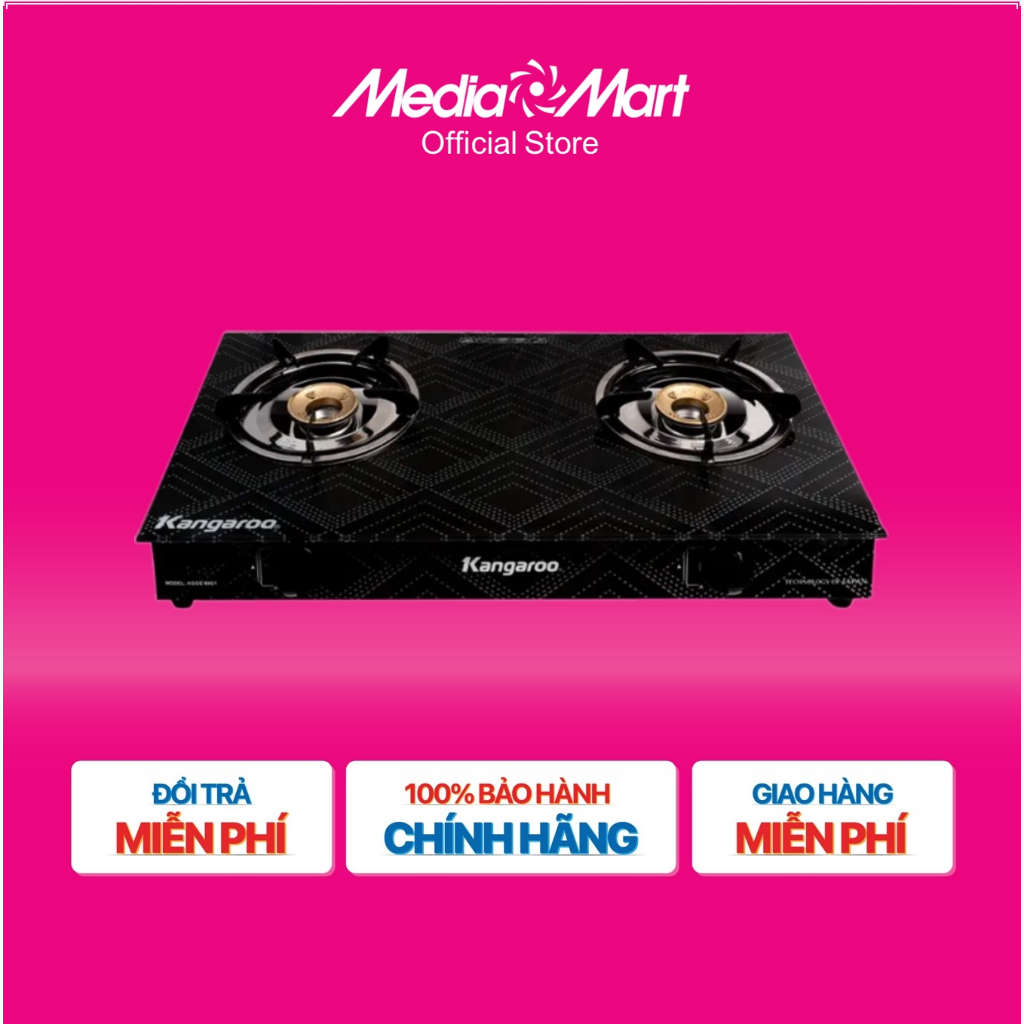 [MM.Online-Ship 0đ] Bếp gas dương kính Kangaroo KGGS69G1