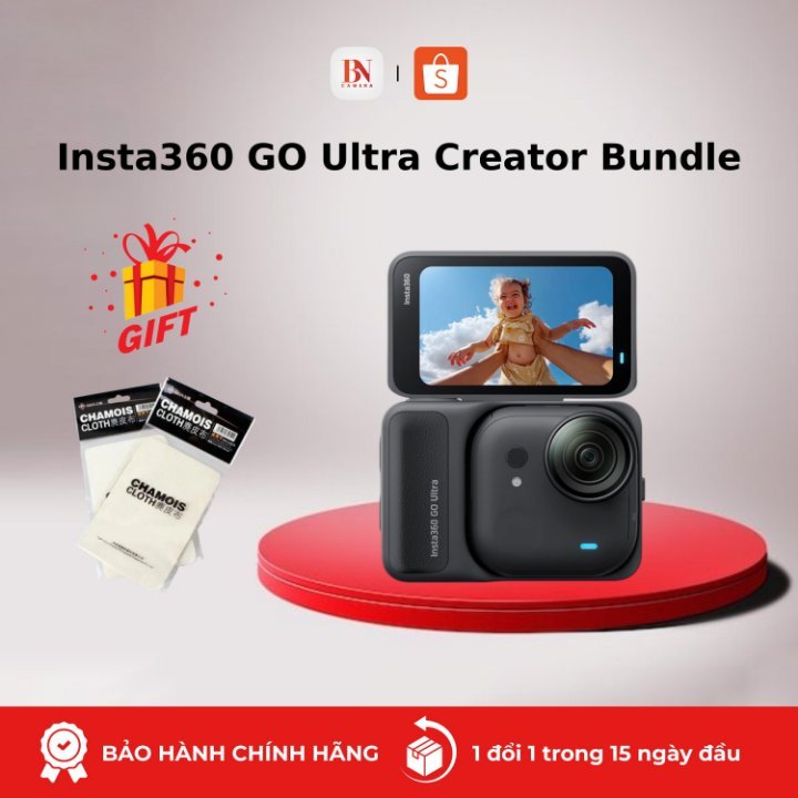 [Bảo hành 12 tháng] Insta360 GO Ultra Creator Bundle | Chính hãng
