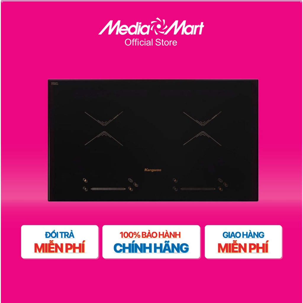 [MM.Online-Ship 0đ] Bếp từ đôi Kangaroo KG859i Thailand