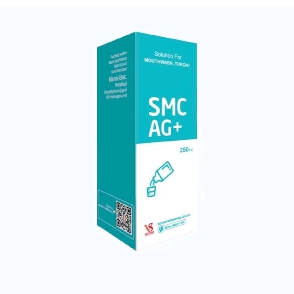 Nước súc miệng SMC vệ sinh răng miệng (Chai 250ml)