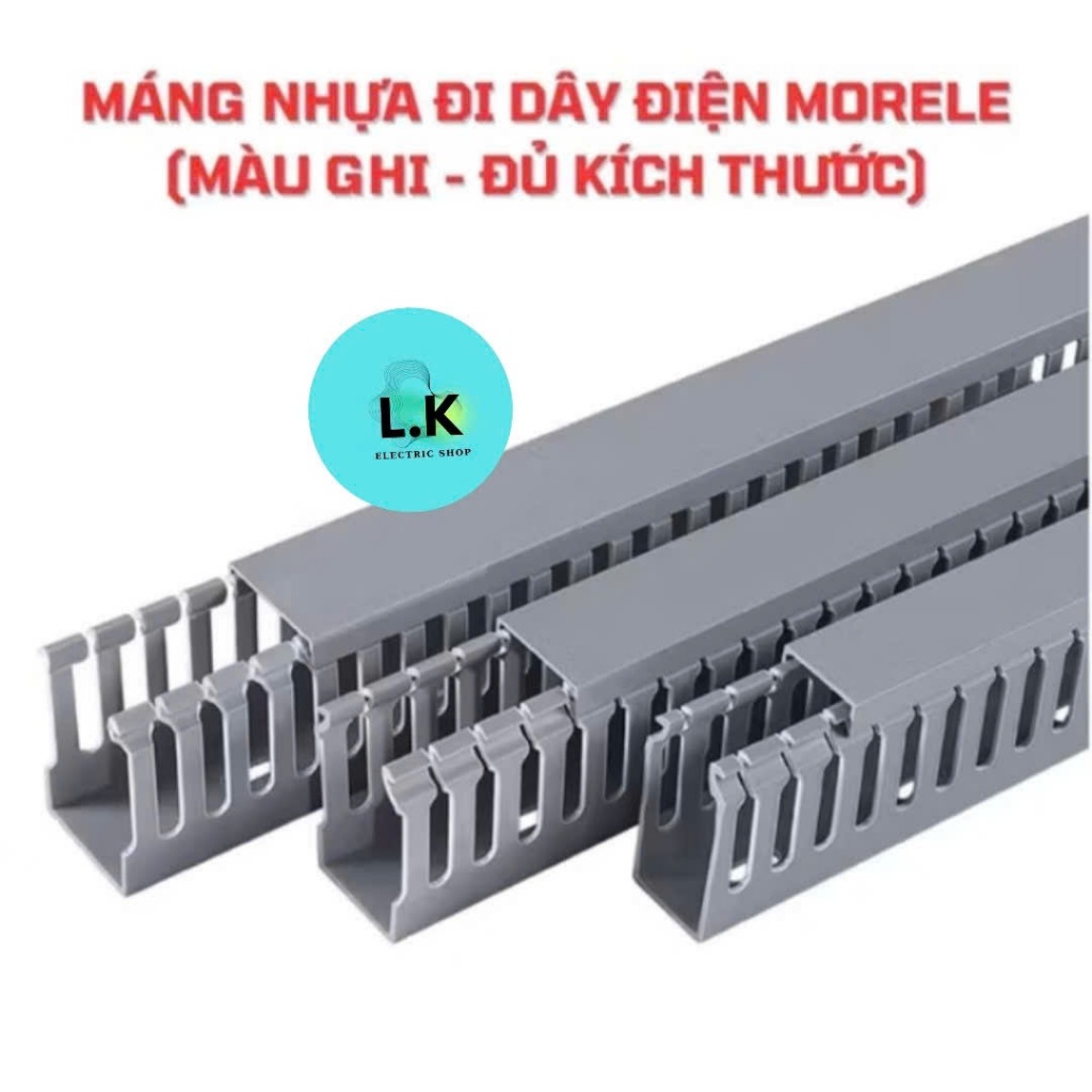(Dài 85cm){GHN} Máng cáp nhựa ,máng điện nhựa,máng nhựa răng lược,máng nhựa đi dây điện PVC anh toàn,bền đẹp