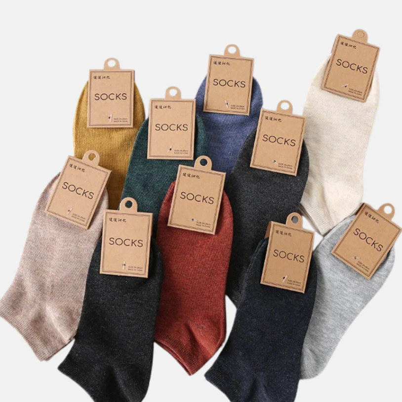 [Peinn] Tất trơn cao cấp BT11 cổ ngắn unisex màu vintage BT11