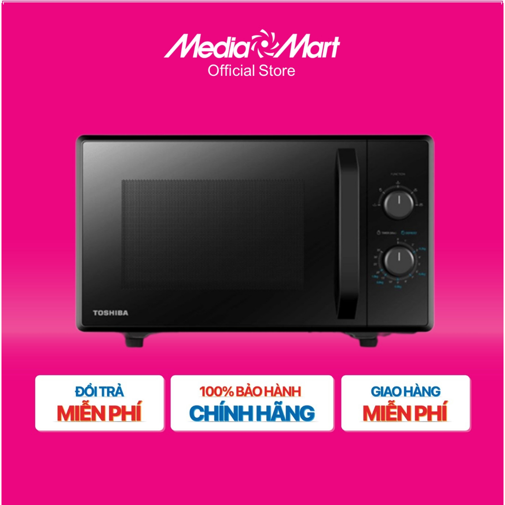 [MM.Online-Ship 0đ] Lò vi sóng 24L Toshiba MW2-MM24PC(BK)-Thailand