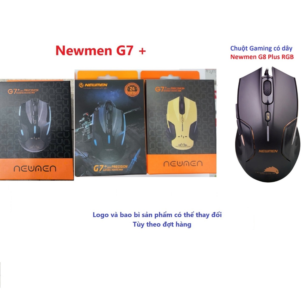 Chuột gaming có dây ( G7 , G8 Plus RGB ) Newmen