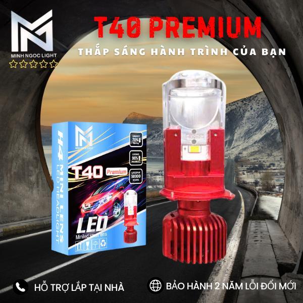 ĐÈN PHA LED T40 -PREMIUM NEW- BH 24 Tháng  Đèn Pha Bi Cầu Mini
