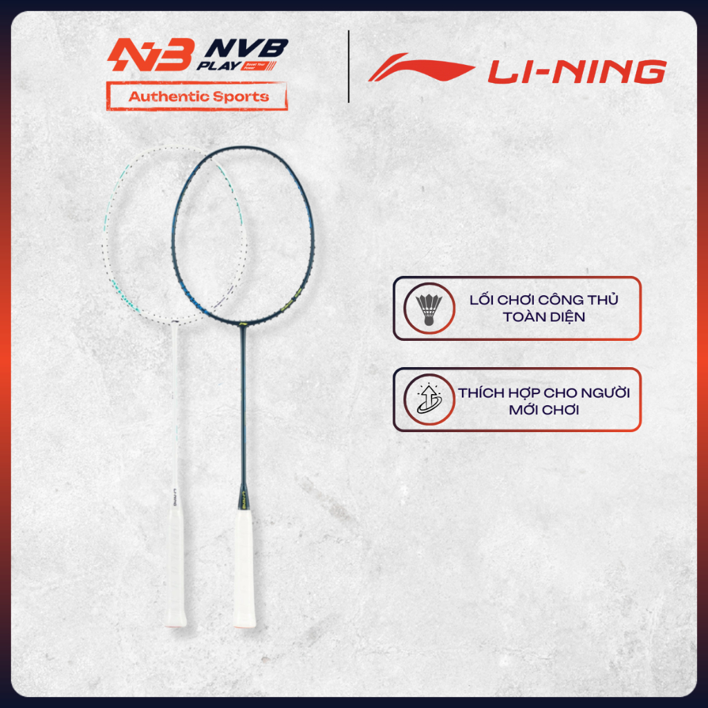 [TẶNG CƯỚC] Vợt Cầu Lông Li-Ning AXFORCE 10 - 4U (Chưa Căng Dây) - Hàng Chính Hãng