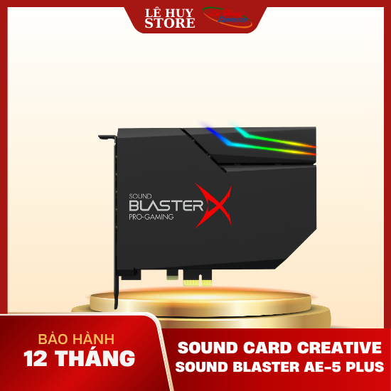 Sound Card Creative Sound Blaster AE-5 Plus - Hàng Chính Hãng