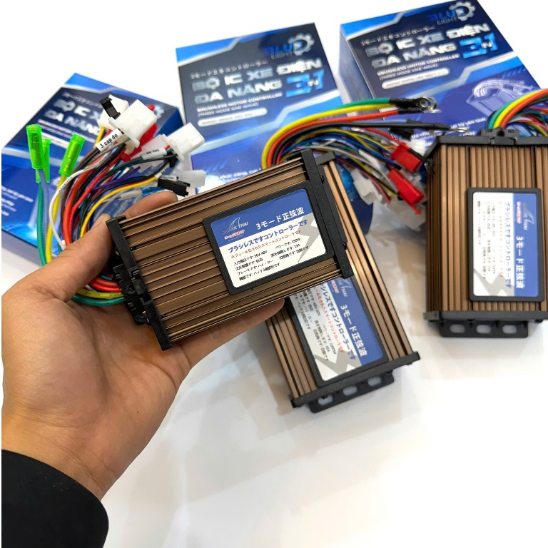 IC Xe Điện Blue Light 3in1 350W 500W 800W 1000W – IC Xanh Điều Tốc Ổn Định