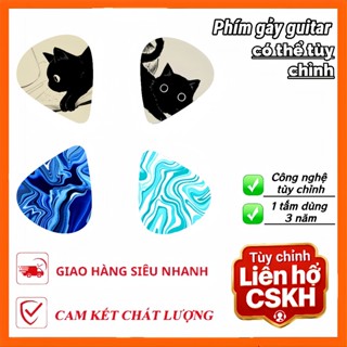 Phụ Kiện Guitar Phím Gảy Tùy Chỉnh Cá Nhân Hóa 0.73/0.96mm Chính Hãng - Chất Liệu Bền Âm Sắc Rõ Ràng