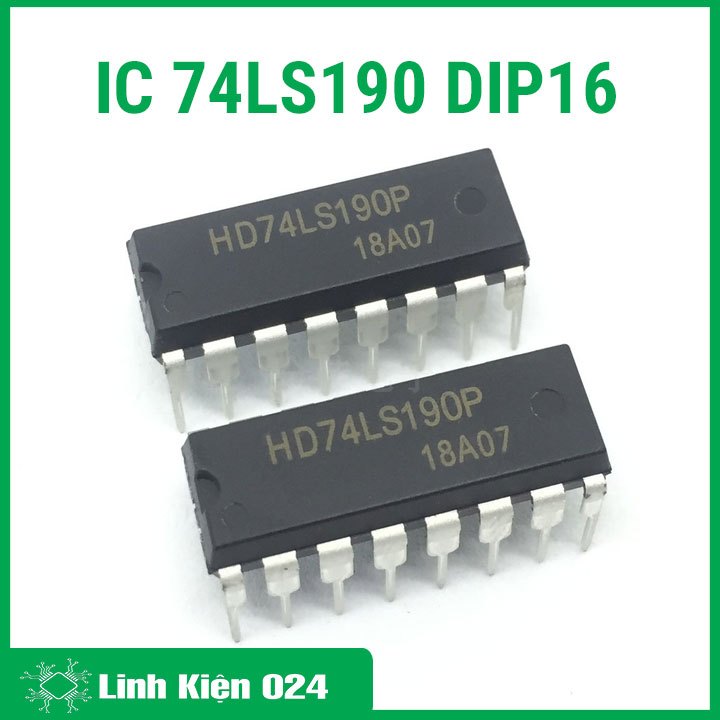 Chíp 74LS190 Up/Down Decade Counter DIP16