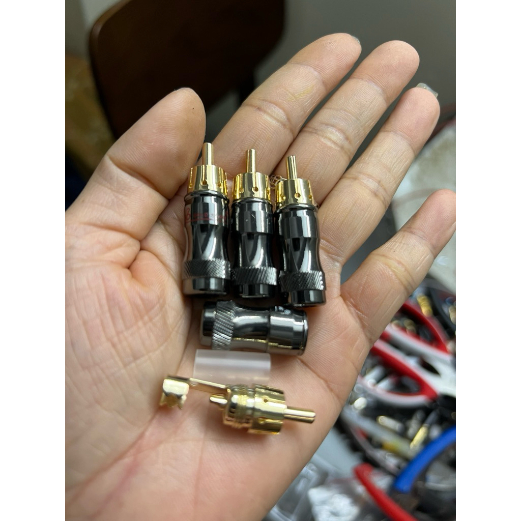 Jack (rắc )AV -Hoa sen Palic(ảnh thật) đơn giá 1 cặp 2 chiếc