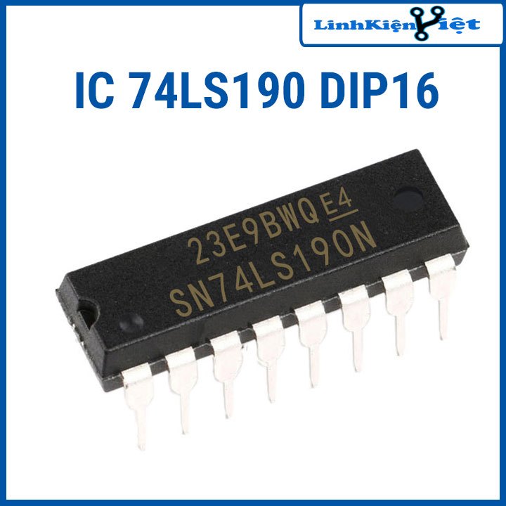 Chíp 74LS190 Up/Down Decade Counter DIP16