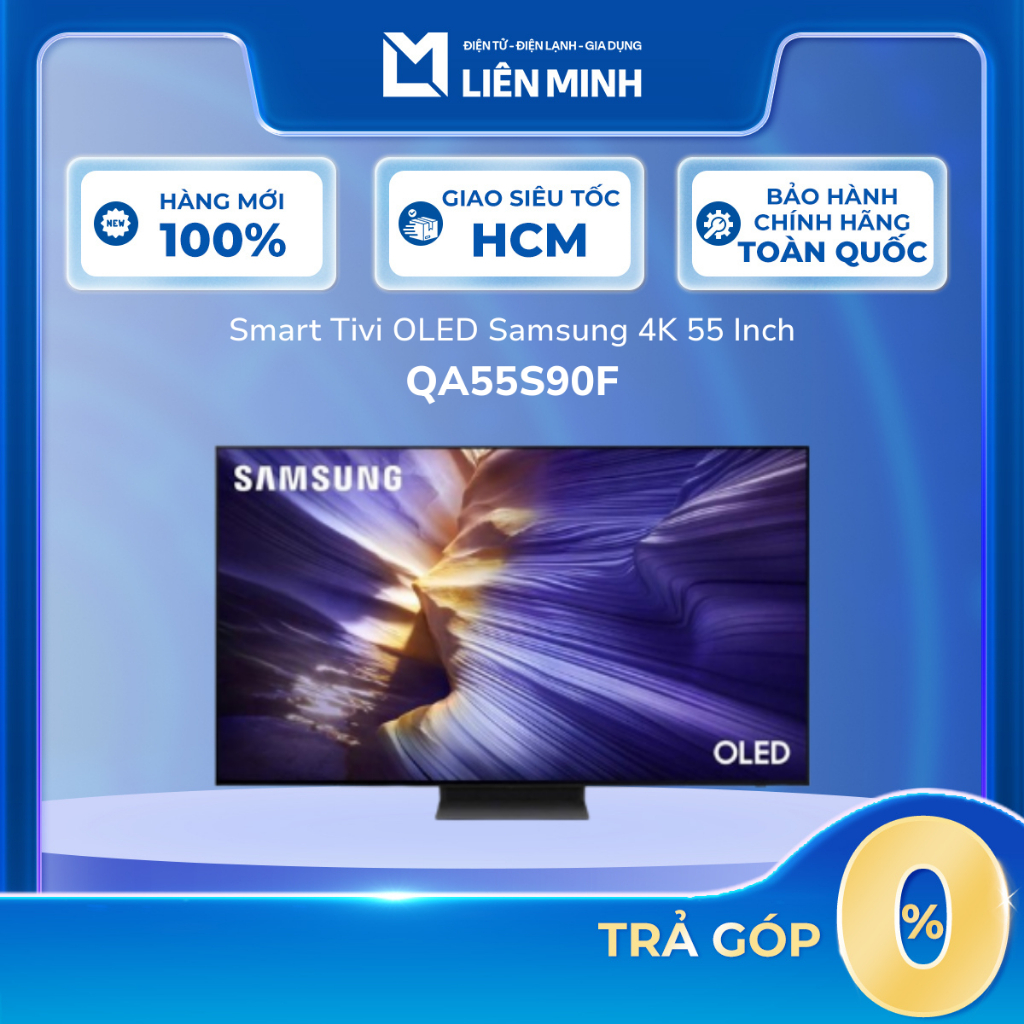 QA65S90F 65 Inch | QA55S90F 55 Inch - Smart Tivi OLED Samsung 4K [Giao Toàn Quốc]