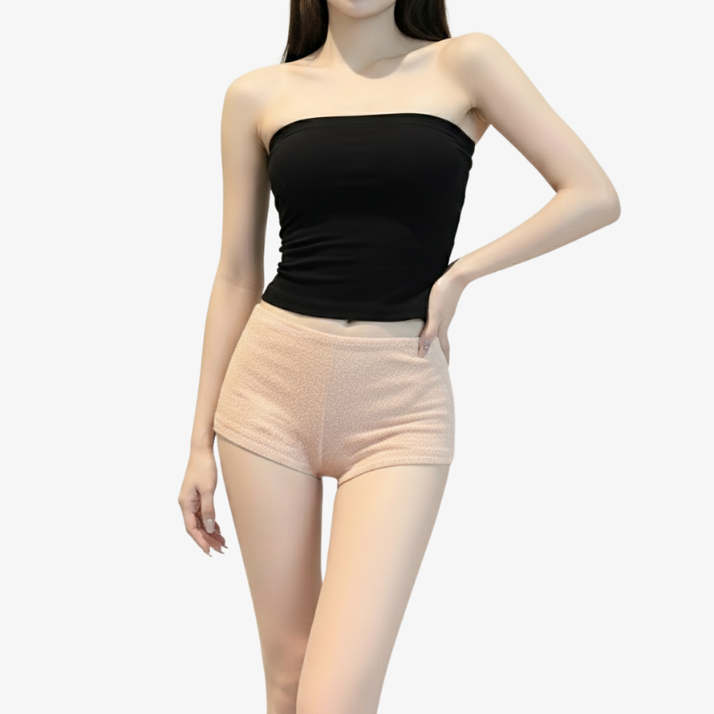 Quần Đùi Cạp Trễ Vải Lông Dáng Ngắn Ôm Style Cực Cháy By ChaBon CB31 | BigBuy360 - bigbuy360.vn