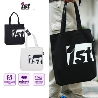 Túi Tote 2 Ngăn Có Khóa Đi Học Đi Làm Hàng Ngày Đựng Laptop Tiện Dụng Unisex Ver 2 - Thương Hiệu 1st