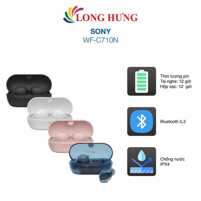 Tai nghe Bluetooth True Wireless Sony WF-C710N - Hàng chính hãng