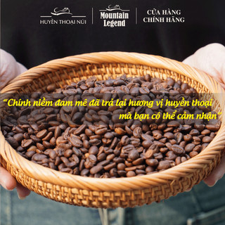 Cà Phê Chồn Cao Cấp Mountain Legend - 10% Real Civet Robusta & 90% Selected BeansFine Robusta - Hộp 200g - Tặng Phin