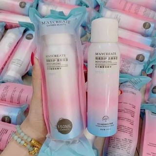 Xịt Chống Nắng Trắng Da Maycreate 150ml