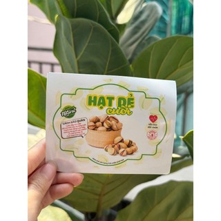 55 tem lục giác 7x8cm - Hạt dẻ cười